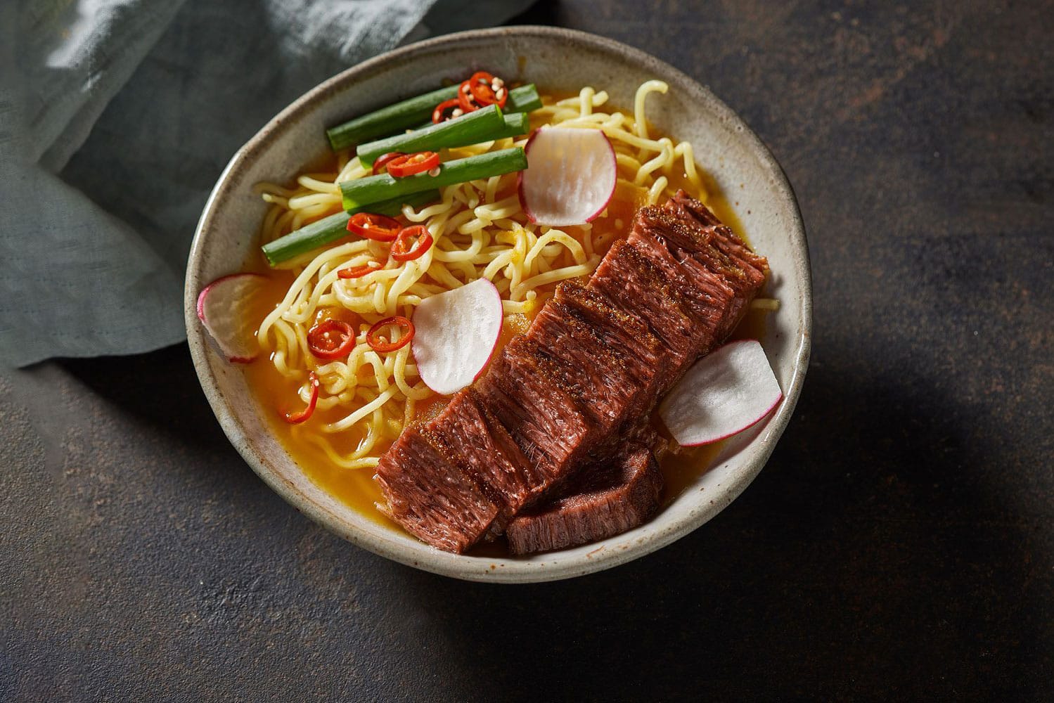 Beef Flank Ramen