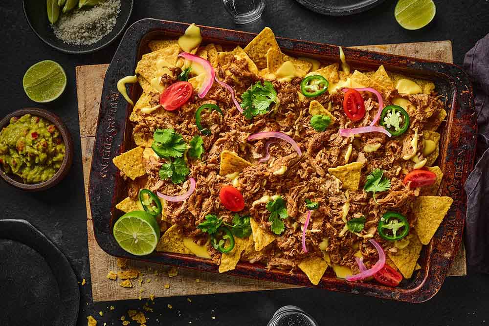New-meat Mexican Nachos